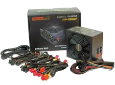 1000 WATT MODULAR ATX PC Computer Netzteil Kabelmanagement 14cm Lüfter 80+ Werte