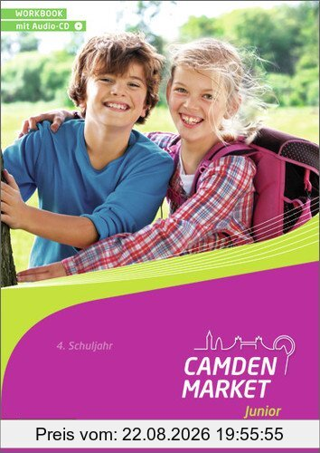 Camden Market Junior: Workbook 4 mit Audio-CD