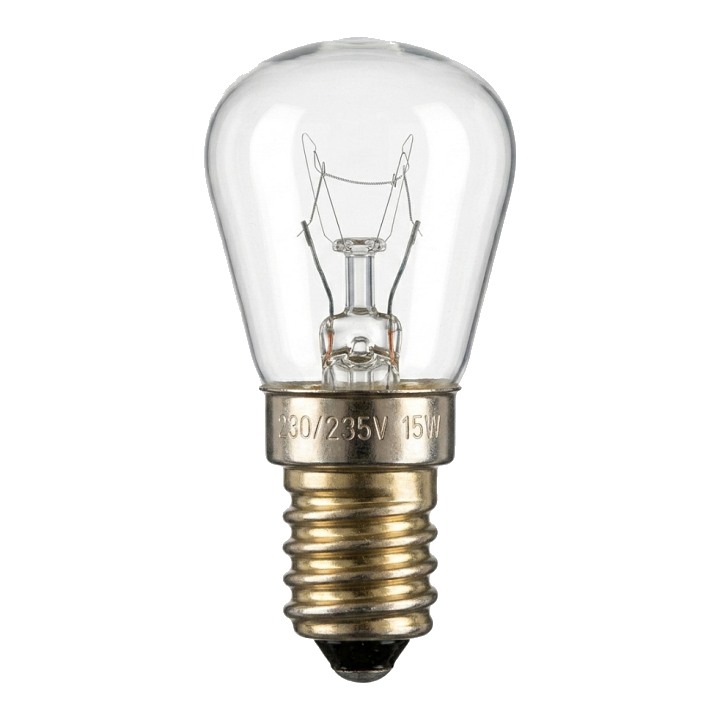 Scharnberger 29900 Kühlschranklampe Birnenform 26x57mm E14 230V 15W klar