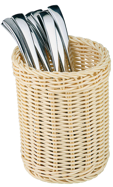 APS Besteckkorb ECONOMIC, Durchmesser: 120 mm, hellbeige