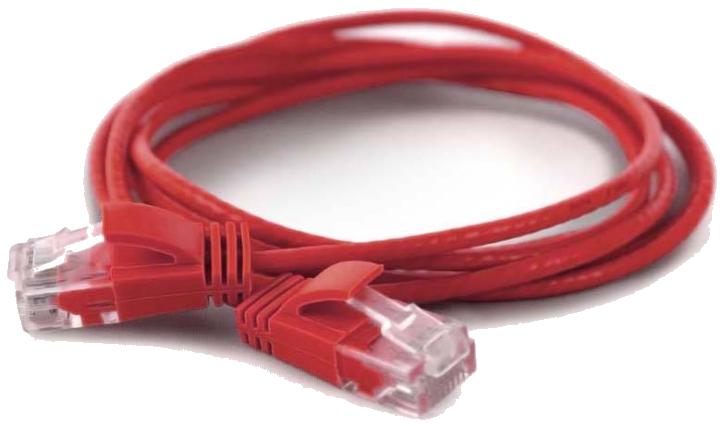 Wantec Patchkabel UTP CAT6a d=2,8mm 0,10m rot