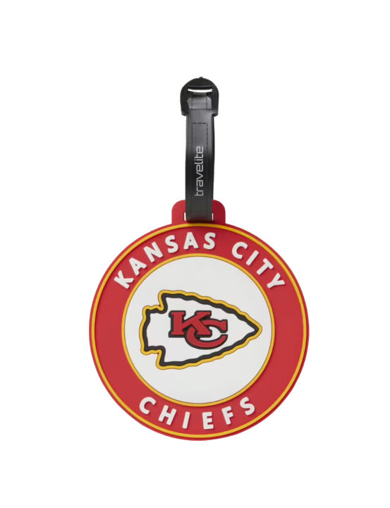 Travelite x NFL Luggage Tag, Kansas City Chiefs
