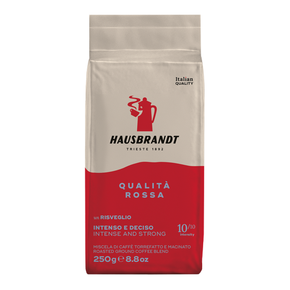 Hausbrandt Qualità Rossa, 250g Gemahlen