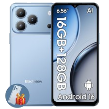 Blackview WAVE 7C 4G Smartphone 16GB+128GB 6,56" Android 16 Dual SIM Handy 32MP