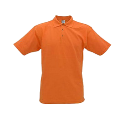 JAMES & NICHOLSON Unisex Poloshirt, orange, XL