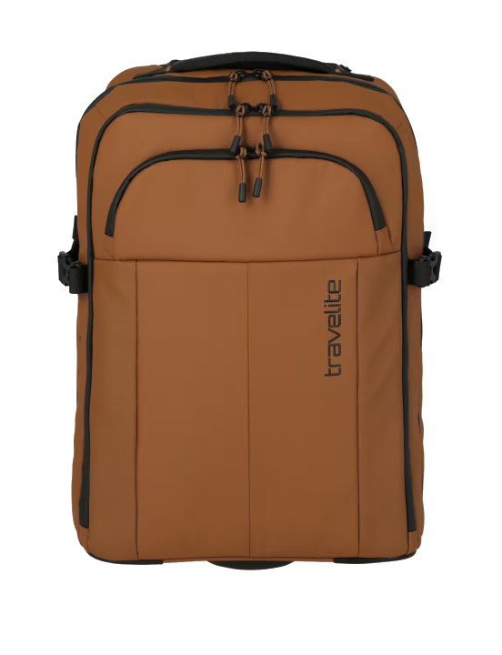 Travelite BRIIZE Trolley Backpack L Curry