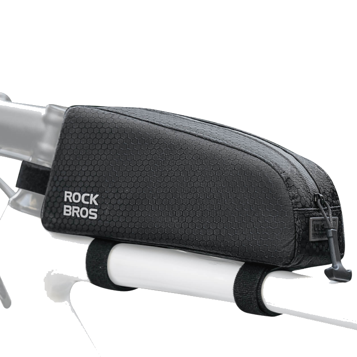 ROCKBROS Fahrrad Rahmentasche wasserabweisend Oberrohrtasche 0,9L Schwarz