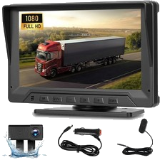 7 Zoll Monitor 1080P Rückfahrkamera wasserdicht und Nachtsicht für LKW BUS