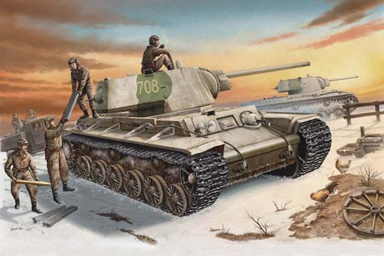 Russland KV-1 (1942) Heavy Gust Turret Tank