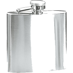 Flachmann, 190 ml, silber