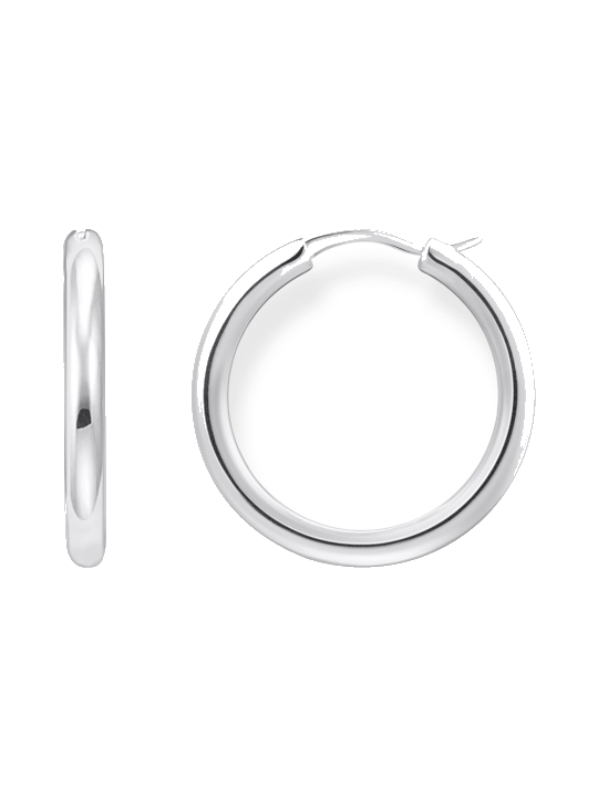 Thomas Sabo CR745-001-21 Bold - Silberne Creolen 26,8 mm Damen