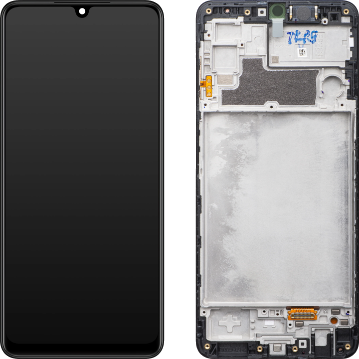 Display / Touchscreen für Samsung Galaxy M22 M225 | mit Rahmen | Schwarz | Service Pack