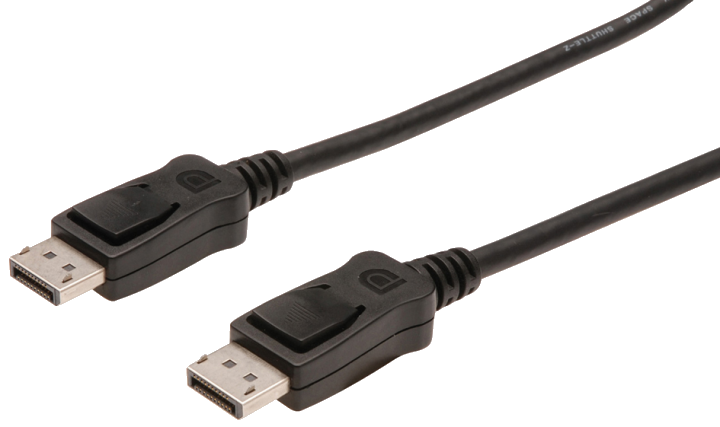 DIGITUS DisplayPort Anschlusskabel 5m 1080P schwarz