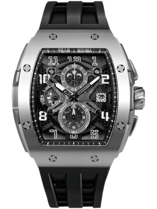 Tsar Bomba TB8211Q-01 Herrenuhr Elemental Chronograph 46mm 5ATM