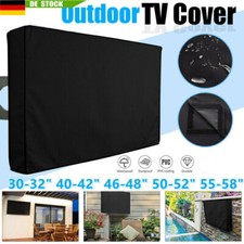 Outdoor TV Schutzhülle Fernseher Abdeckung Wasserdicht Screen Cover Für 30-58in