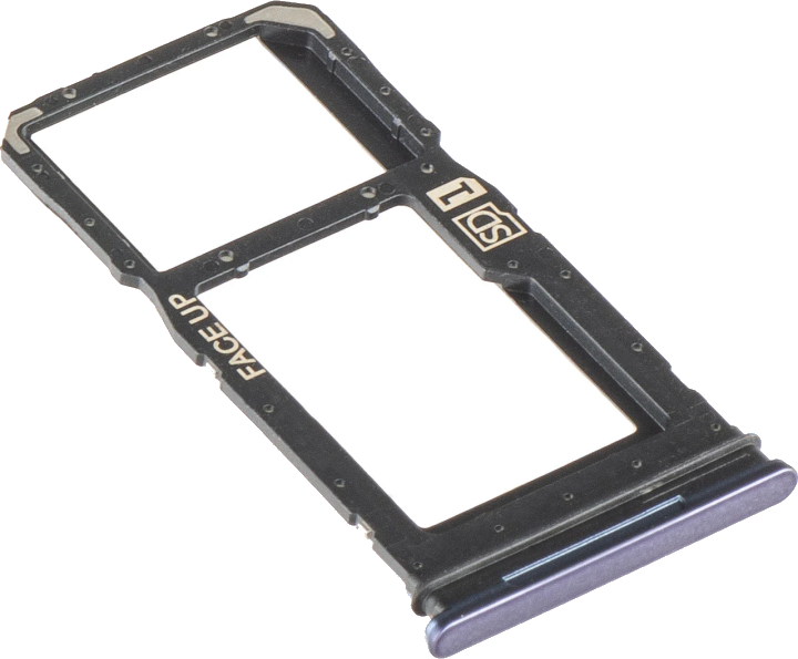 SIM-Kartenhalter Motorola Moto G67, Grau (Pantone Arctic Seal), Service Pack S948E99065