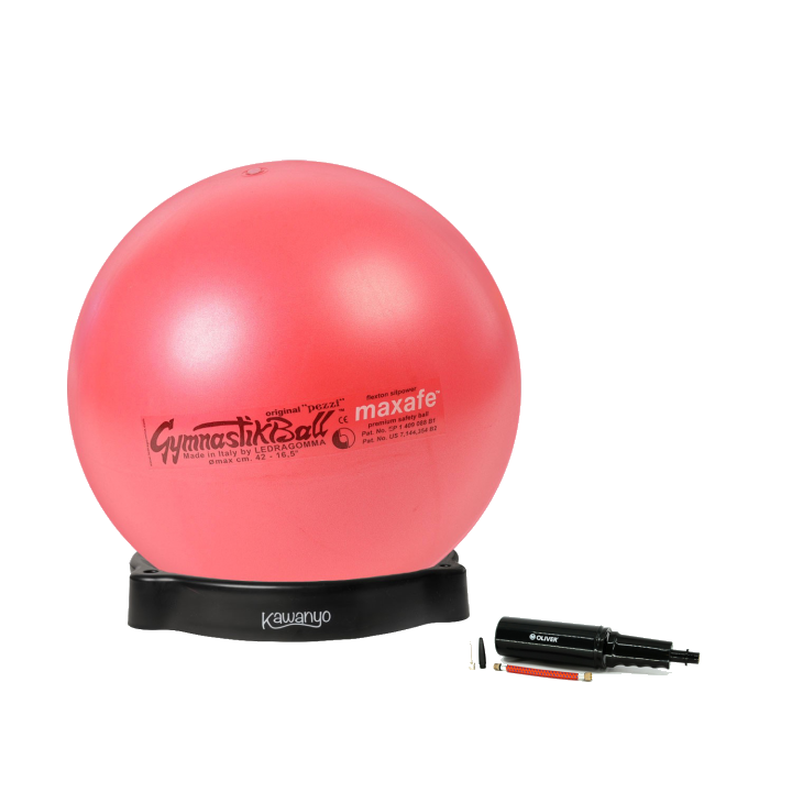 Original Pezzi® Gymnastikball MAXAFE m. Ballschale u. Pumpe