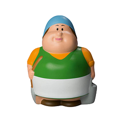Herr Bert® Anti-Stress-Figuren Bäuerin Berta, bunt