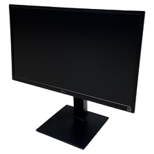 LG 24BK550Y Office Monitor mit Lautsprechern und USB-Hub elegant in schwarz