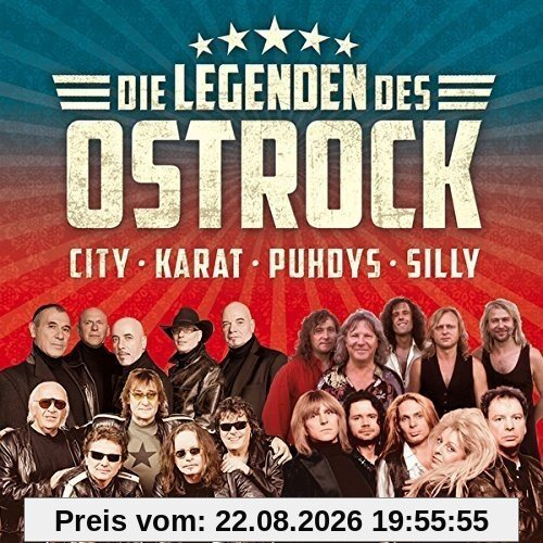 Legenden des Ostrock (Die großen Vier: Puhdys - City - Karat - Silly)