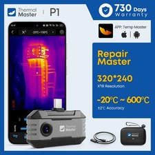 Wärmebildkamera P1 - iOS/Android, 320*240 USB-C Thermobildkamera 25Hz,600℃,15x