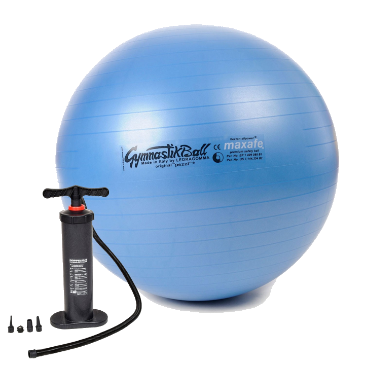 Original Pezzi® Gymnastikball MAXAFE m. Standpumpe
