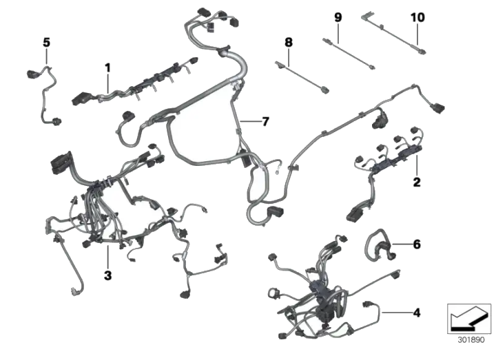 BMW Adapter 12518638007 - Bildposition --