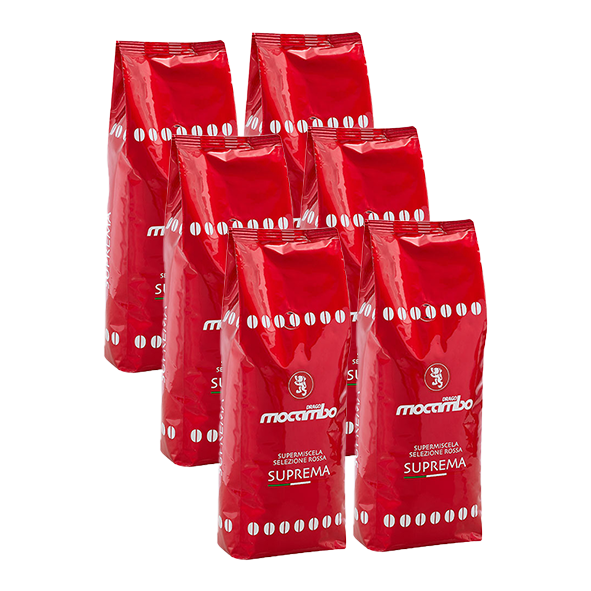 Mocambo Suprema Selezione Rossa Vorteilspack, 6 kg ganze Bohne