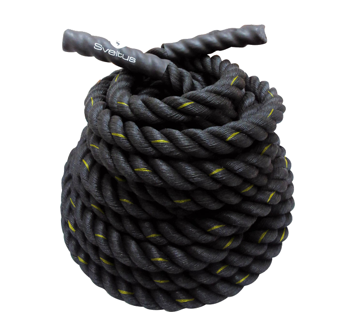 Sveltus Battle Rope – Leichtes Fitness-Schwingseil (Ø 26 mm, 10 m)