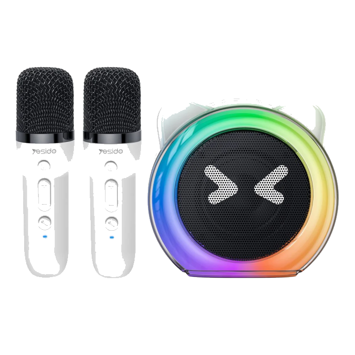 Bluetooth-Lautsprecher Yesido YSW36 Kids, 5W, Karaoke, Weiß