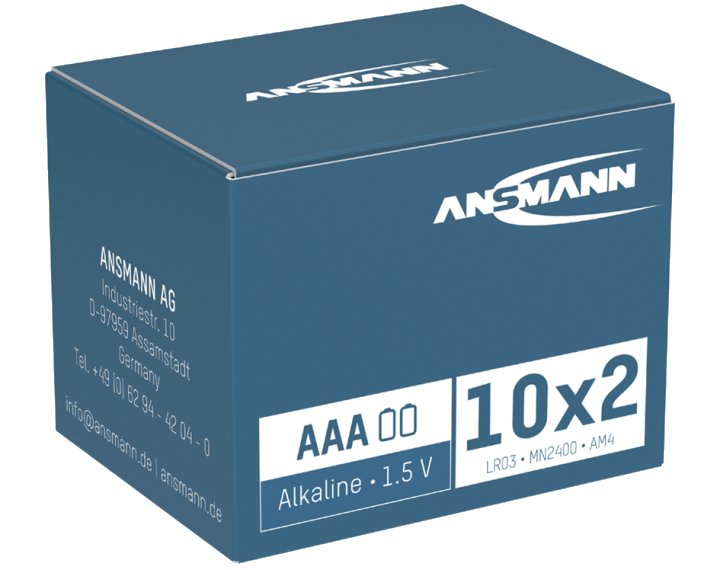 ANSMANN Batterien Micro AAA 1.5 V