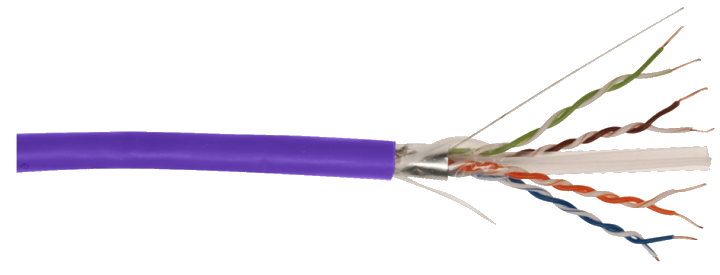 Digitus CAT 6 F/UTP Verlegekabel, 100 m, Simplex, Eca