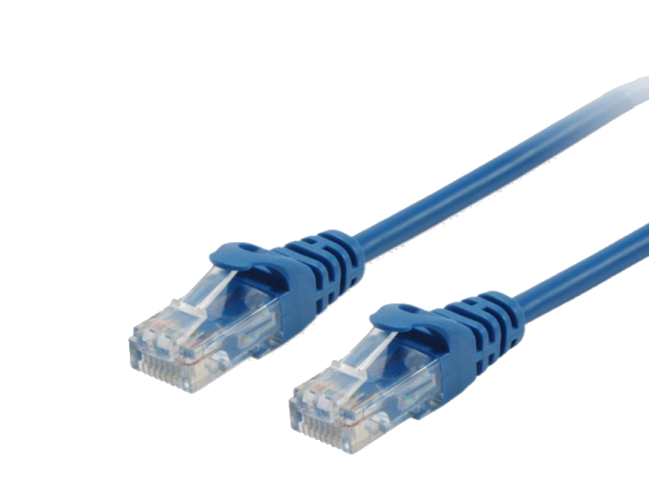Equip Patchkabel Cat6A U/UTP 2xRJ45 0.15m blau LSZH Polybeutel