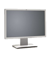 TOP ! Fujitsu B24W-7 24" (61cm) Monitor IPS 1920x1200 - DVI VGA USB - Kratzer