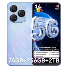 Blackview SHARK 9 5G AI Smartphone 24GB+256GB 6,67" Android 14 Handy NFC 50MP