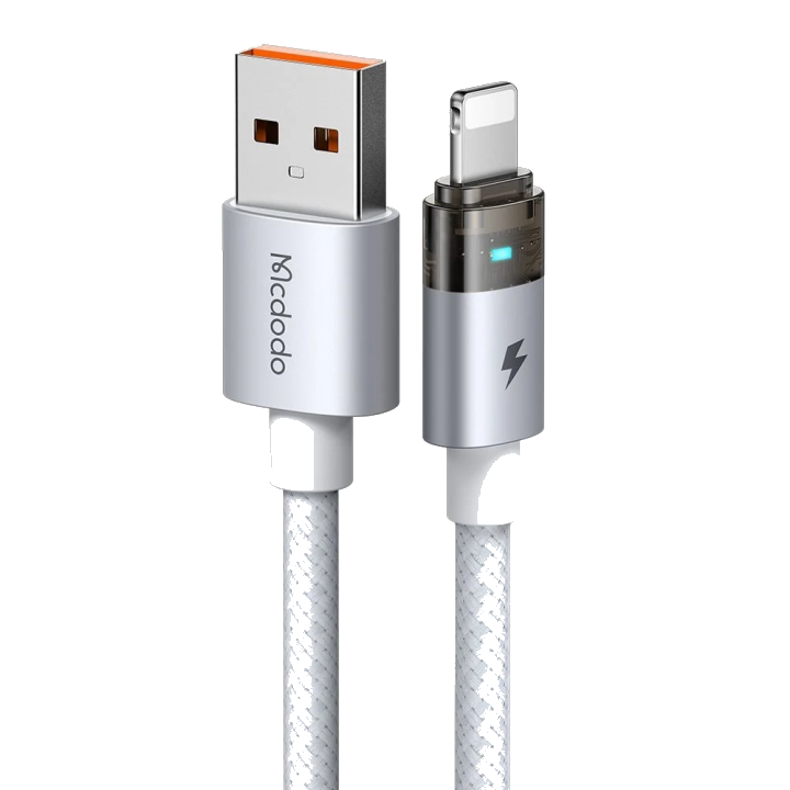 Daten- und Ladekabel USB-A - Lightning McDodo CA-6912, 18W, 1.2m, Weiß