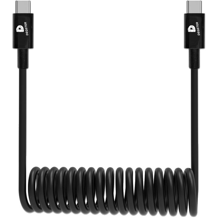 DEQSTER Spiral Ladekabel
