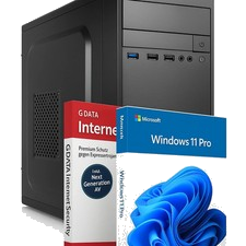 Silent Home Office PC - AMD Ryzen 9 6900HX | 16GB RAM | 256GB SSD | Win 11 Pro