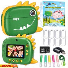 1080P HD Sofortbildkamera Kinderkamera Digital Kamera Fotoapparat Für Kinder DHL
