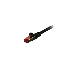 Synergy21 Patchkabel RJ45, CAT6 250Mhz, 0,15m schwarz, S-STP(S/FTP), LSZH