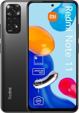 Xiaomi Redmi Note 11 Android Smartphone 4GB RAM 4G 6,43 Zoll FHD+ 128GB Grau