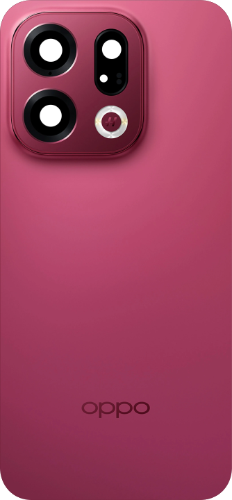 Akkudeckel Oppo Find X9, Magenta (Velvet Red), Service Pack 621033000814