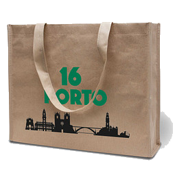 Joytex® Papier/Vlies-Einkaufstasche, 38x29x10cm, braun