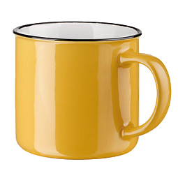 Keramiktasse Camper, 360 ml, gelb