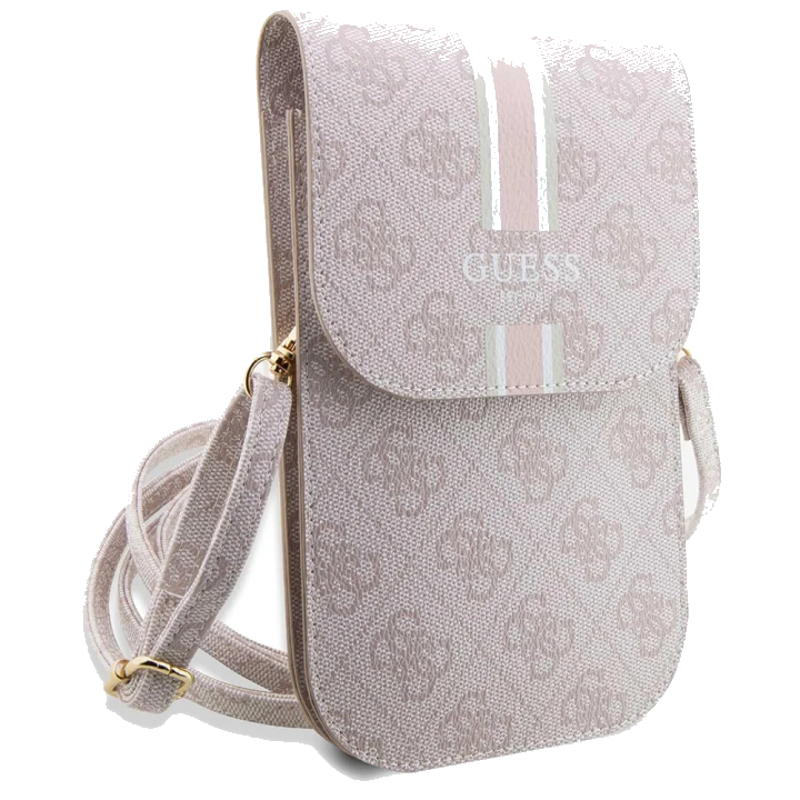 Universaltasche für Telefon, Guess, 4G Stripes, Rosa