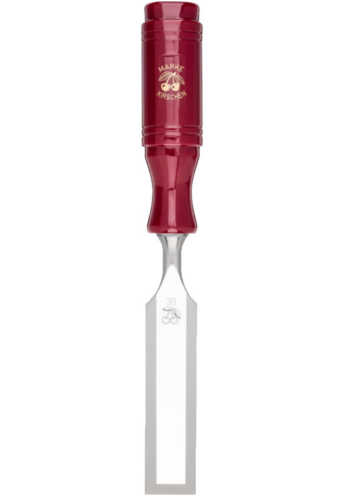 KIRSCHEN Stechbeitel mit Kunststoffheft 30 mm Retrodesign 1003030 | Gravur möglich