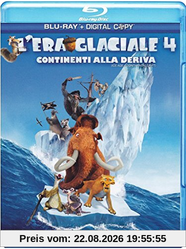 L'era Glaciale 4 - Continenti Alla Deriva (Br+Copia Digitale)