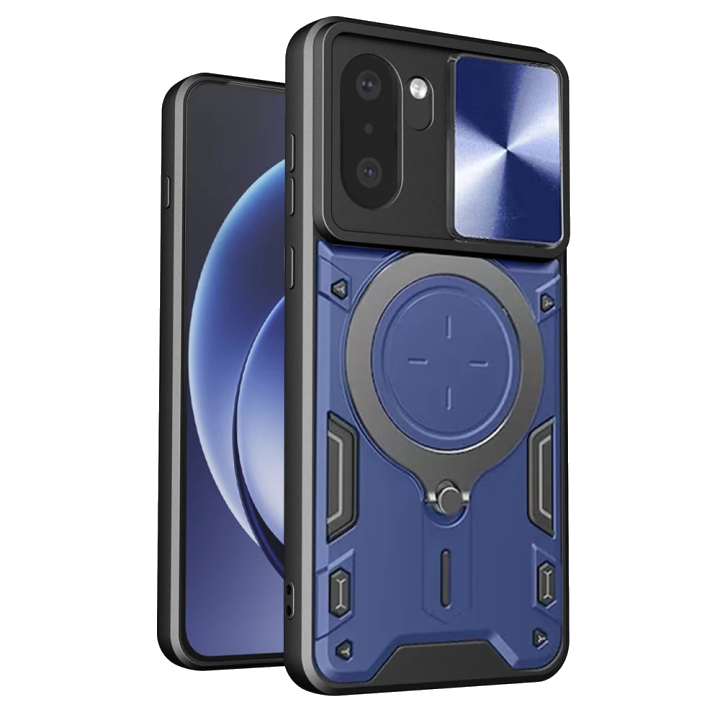 Hülle für OnePlus 15R, Techsuit, CamGuard Pro, Blau