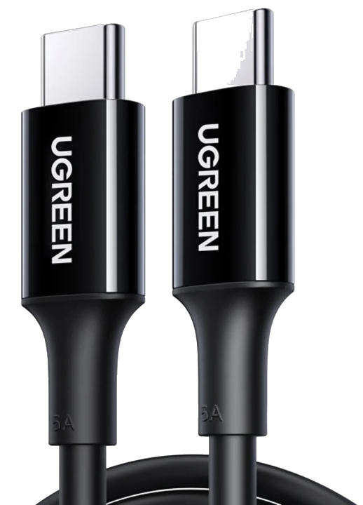 Daten- und Ladekabel USB-C - USB-C UGREEN US300, 100W, 2m, Schwarz