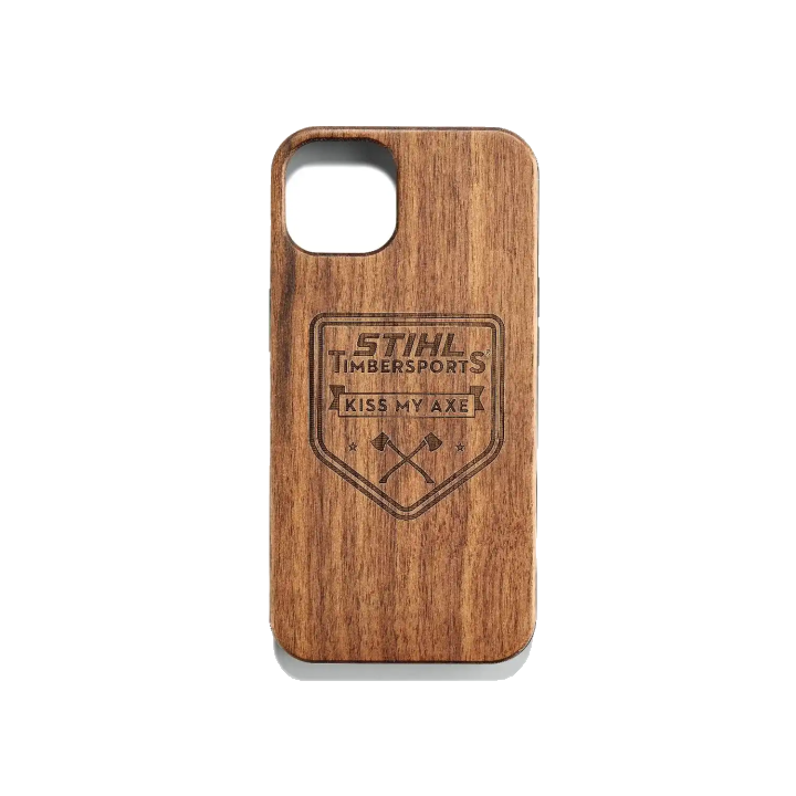 STIHL Handyhülle AXE Holz iPhone 13